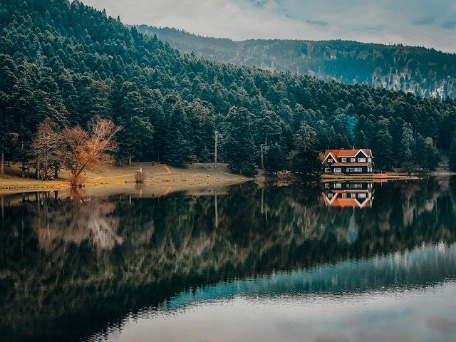 lake, mountains, park, building, house, reflection, water, bank, trees, forest, nature, scenery, scenic, tourism, abant lake, bolu, turkey, abant lake, abant lake, bolu, bolu, bolu, bolu, bolu