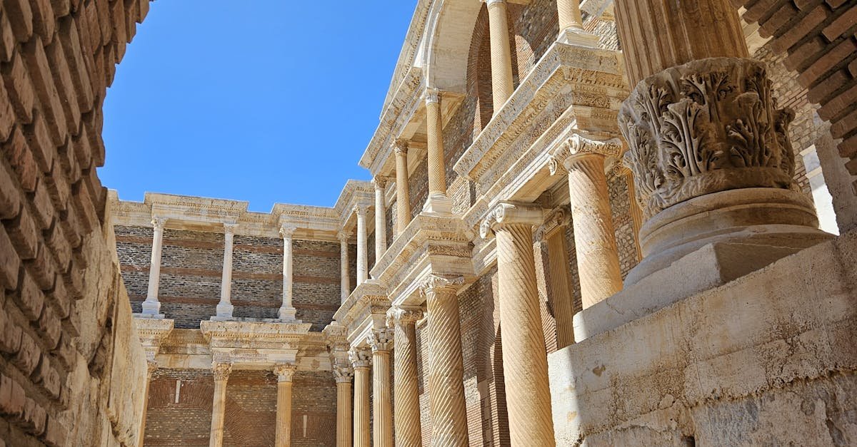 Explore the ancient architectural marvel of Sardis in Manisa, Türkiye, through this stunning image.