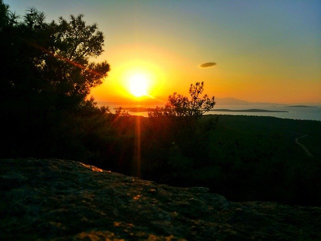 ayvalik, gezi, travel, photography, photograph, sun, sunset, free, beautiful, view, nature, sky, reverse light, amateur
