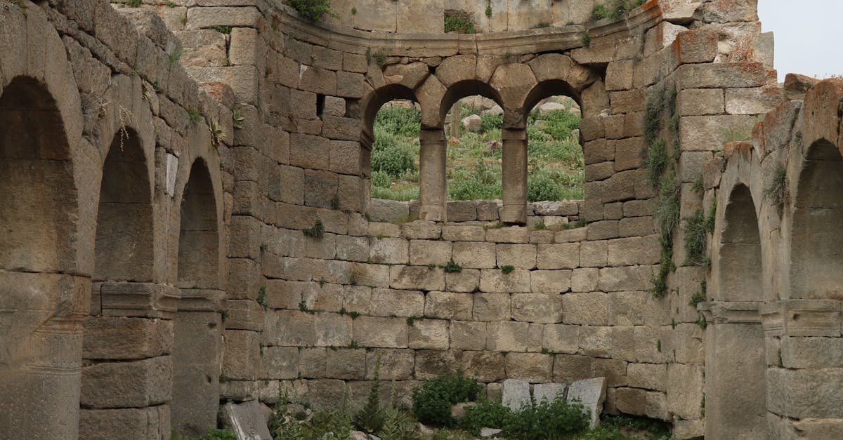 Explore the ancient stone ruins in Karaman, Türkiye, showcasing historic architecture and cultural heritage.