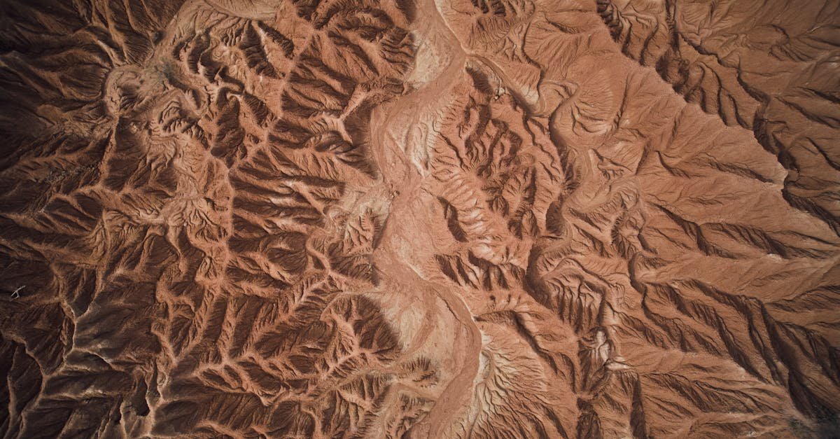 Stunning aerial shot of the rugged Tatacoa Desert landscape in Colombia.