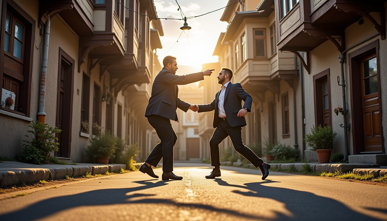 Bursa’da Sokak Ortasında ‘Meydan Muharebesi’: Yabancı Uyruklu Şahısların Kavgası Kamerada!