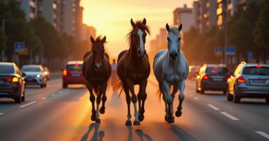 Tekirdağ, Süleymanpaşa, Başıboş Atlar, Trafik Kaosu, Son Dakika, Hürriyet Mahallesi, Şehir Haberleri, Belediye Önlemleri