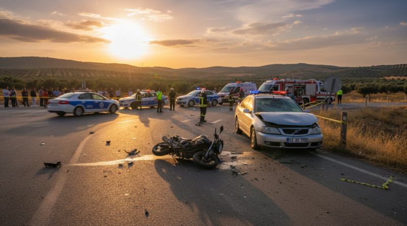 İzmir'de Trafik Kazası Haberi "Yollar Tedbirle, Hayatlar Güvenle Başlar."