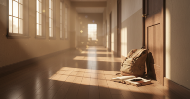 Kampüste Sessiz Veda "Sessiz koridorlarda yankılanan hatıralar."