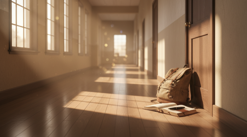 Kampüste Sessiz Veda "Sessiz koridorlarda yankılanan hatıralar."