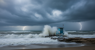 Sinop'ta Fırtınalı Bir Gün "Karadeniz'in hırçın ruhu ve kıyıdaki sessizlik."