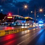Antalya-Denizli Karayolunda Feci Kaza: Yolcu Otobüsü Yayaya Çarptı