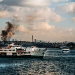 Balat’ta Tekne Alevlere Teslim Oldu!