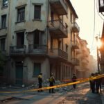 Güngören’de Korku Panik! 5 Katlı Bina Boşaltıldı