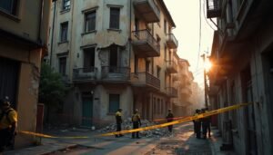 Güngören’de Korku Panik! 5 Katlı Bina Boşaltıldı