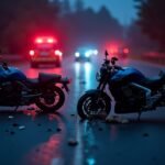 Bolu D-100’de Gece Yarısı Motosiklet Kabusu: 2 Sürücü Yola Savruldu!