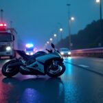 Bursa’da Dehşet Anları: Motosiklet Bariyerlere Ok Gibi Saplandı!
