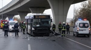 Ankara’da korkunç EGO otobüsü kazası
